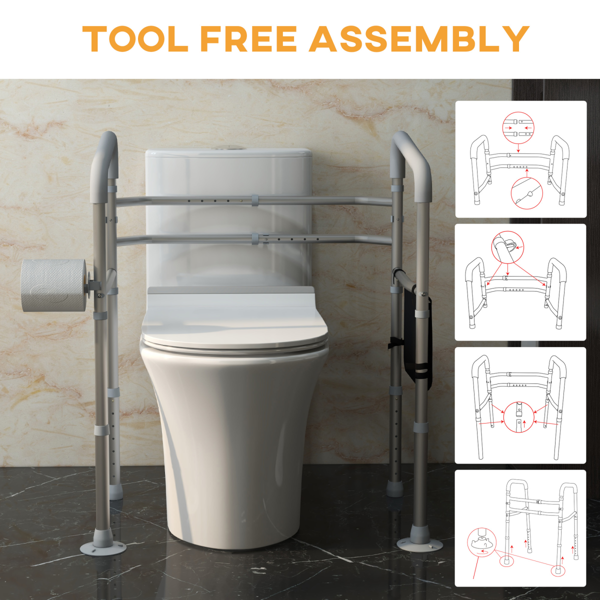 cortex-london-windsor-adjustable-toilet-safety-frame-storage-padded-arms