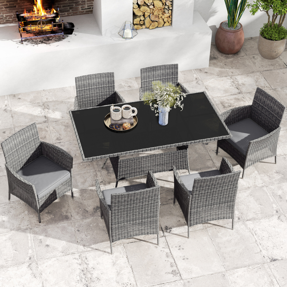 cortex-london-windsor-rattan-garden-dining-set-for-6-with-glass-table-charcoal-grey