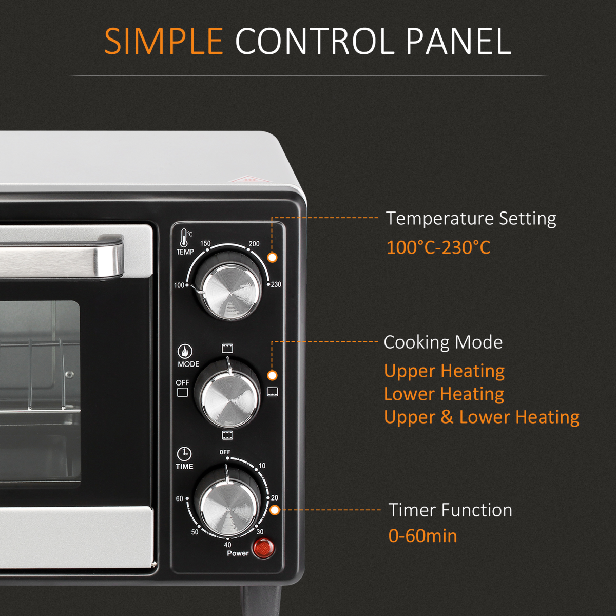 cortex-london-york-mini-oven-grill-16l-1400w