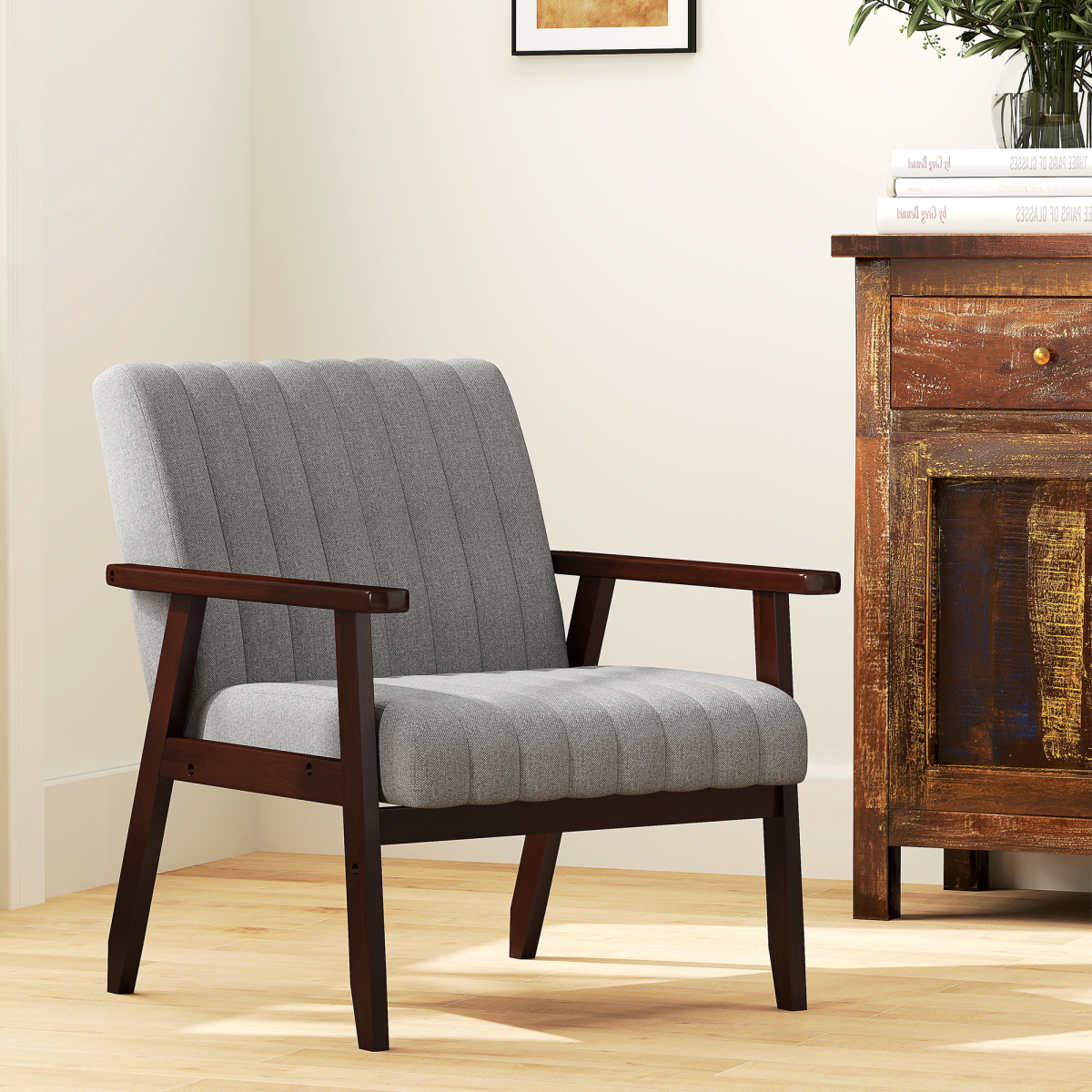 cortex-london-york-grey-linen-feel-channel-tufted-accent-chair