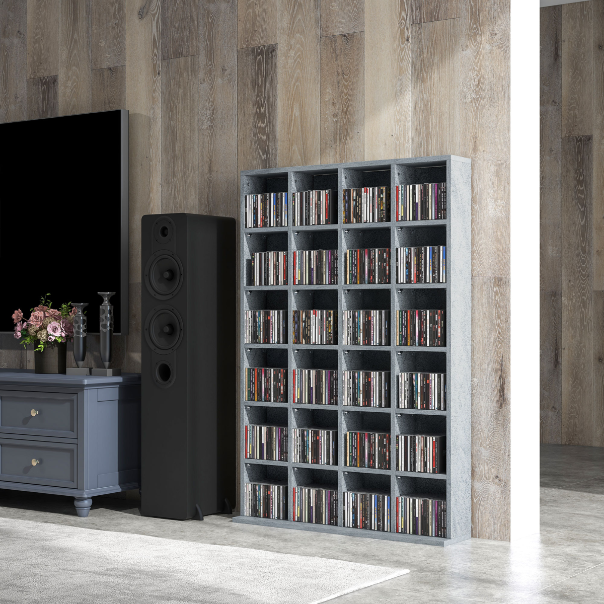 cortex-london-windsor-cd-dvd-media-storage-rack-cement-grey