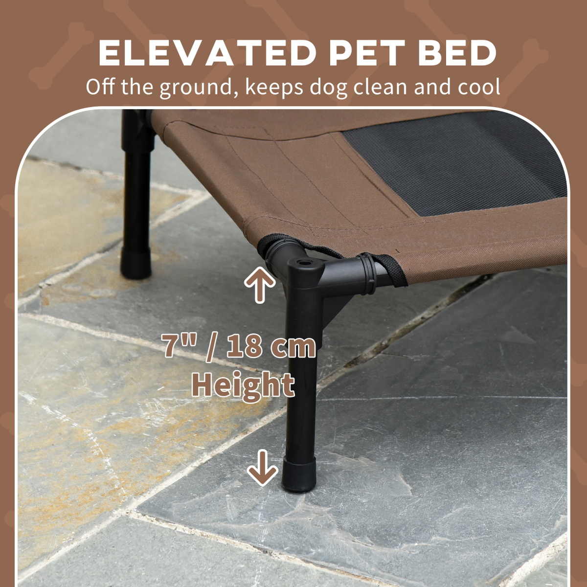 cortex-london-windsor-elevated-dog-bed-canopy-outdoor-brown