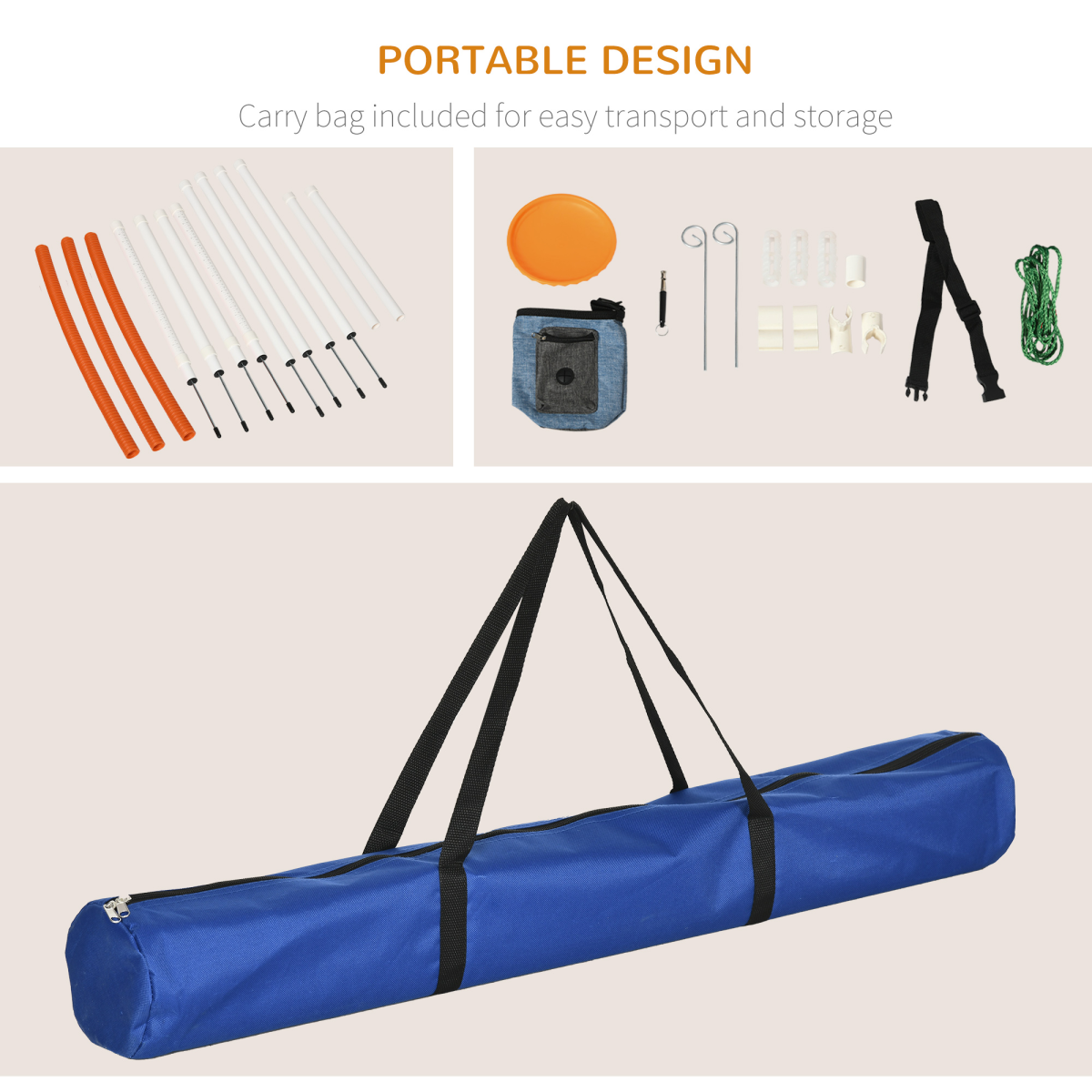 cortex-london-windsor-dog-agility-training-set-multicoloured