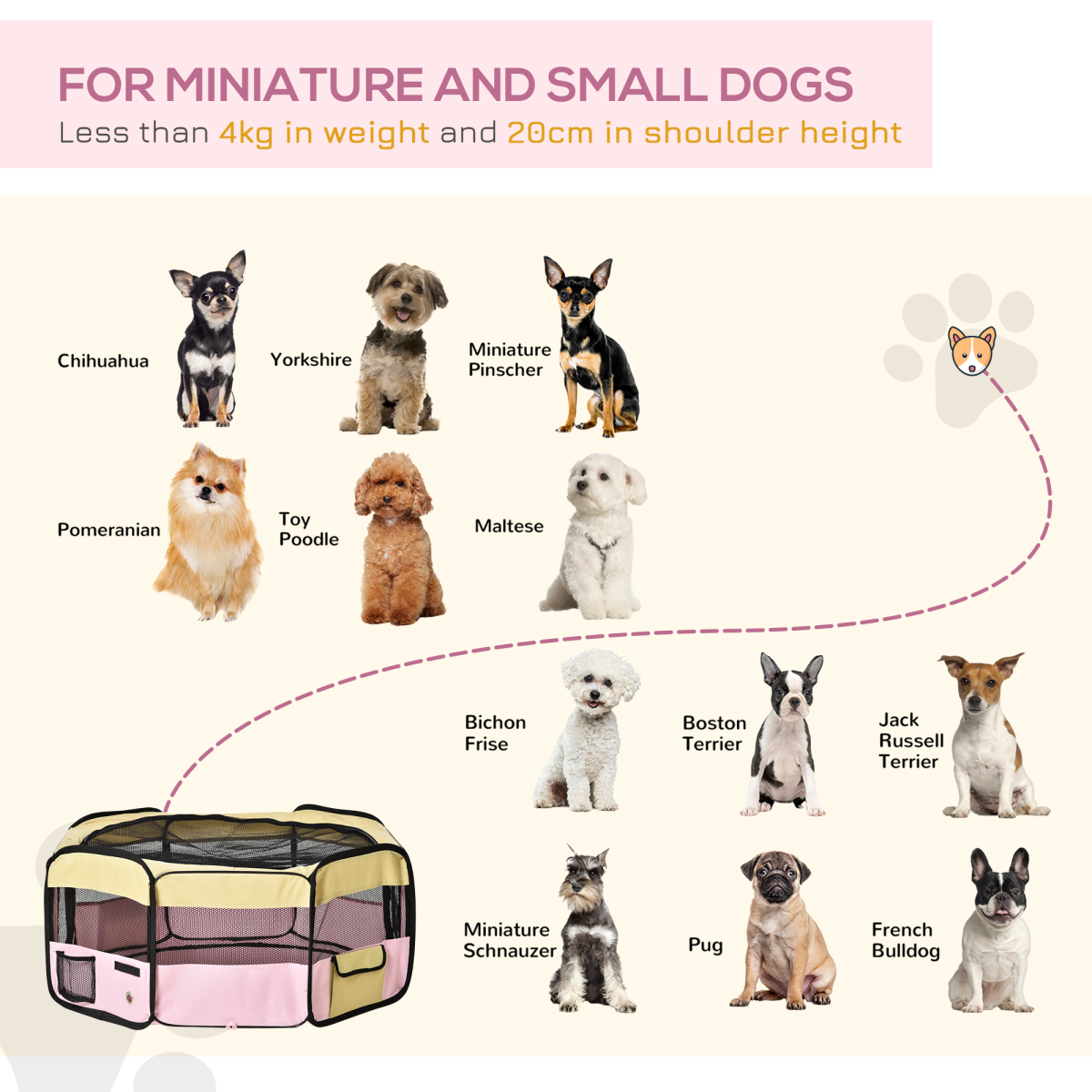 cortex-london-windsor-pink-pet-playpen-small