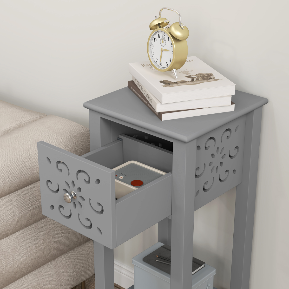 cortex-london-york-floral-grey-mdf-storage-unit-set