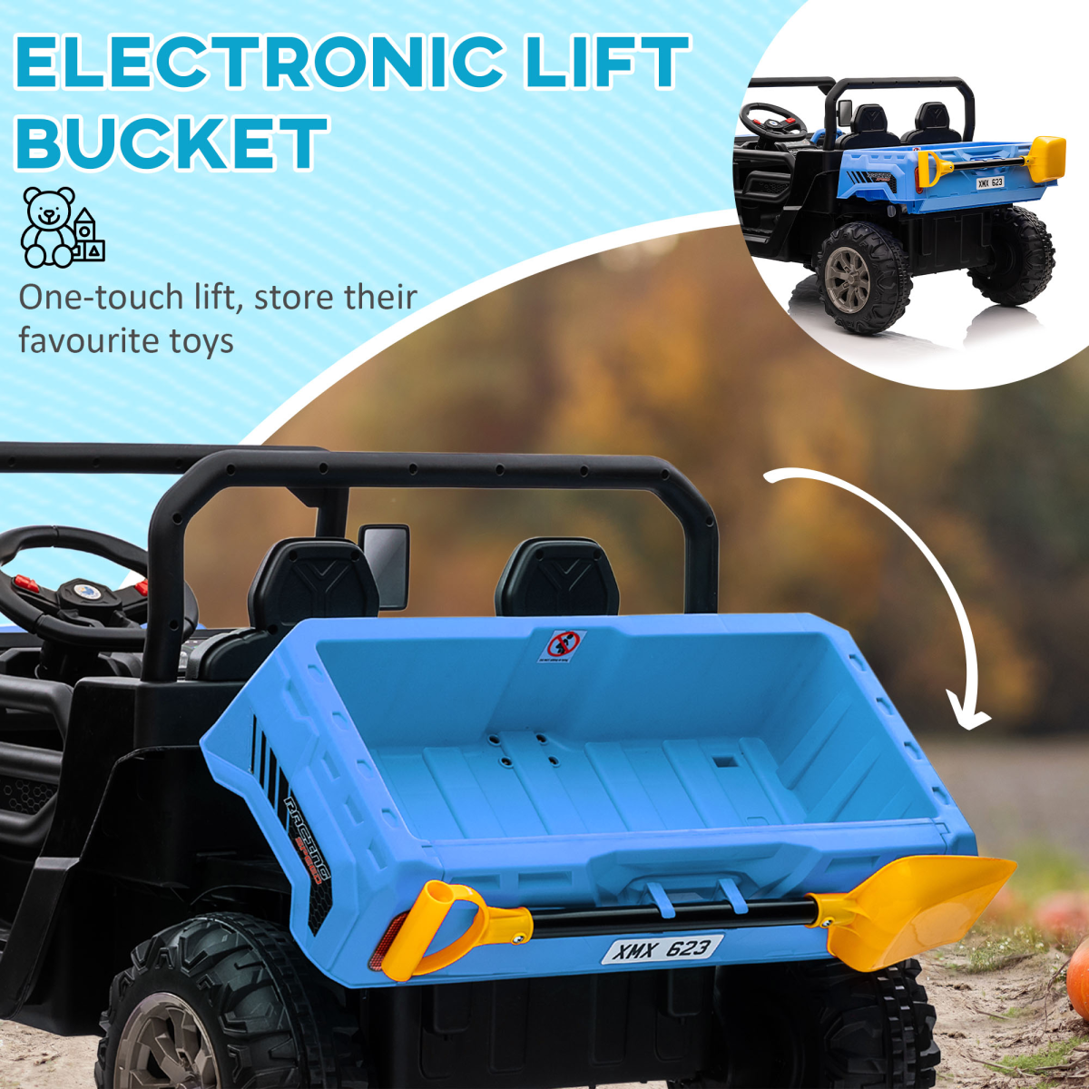 cortex-london-windsor-two-seater-kids-electric-ride-on-car-blue