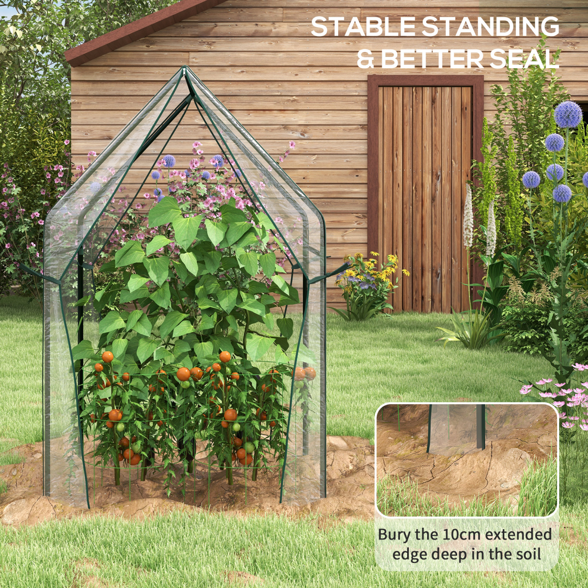 cortex-london-windsor-tomato-greenhouse-clear-steel-plastic-uv-resistant-cover-two-zipped-doors