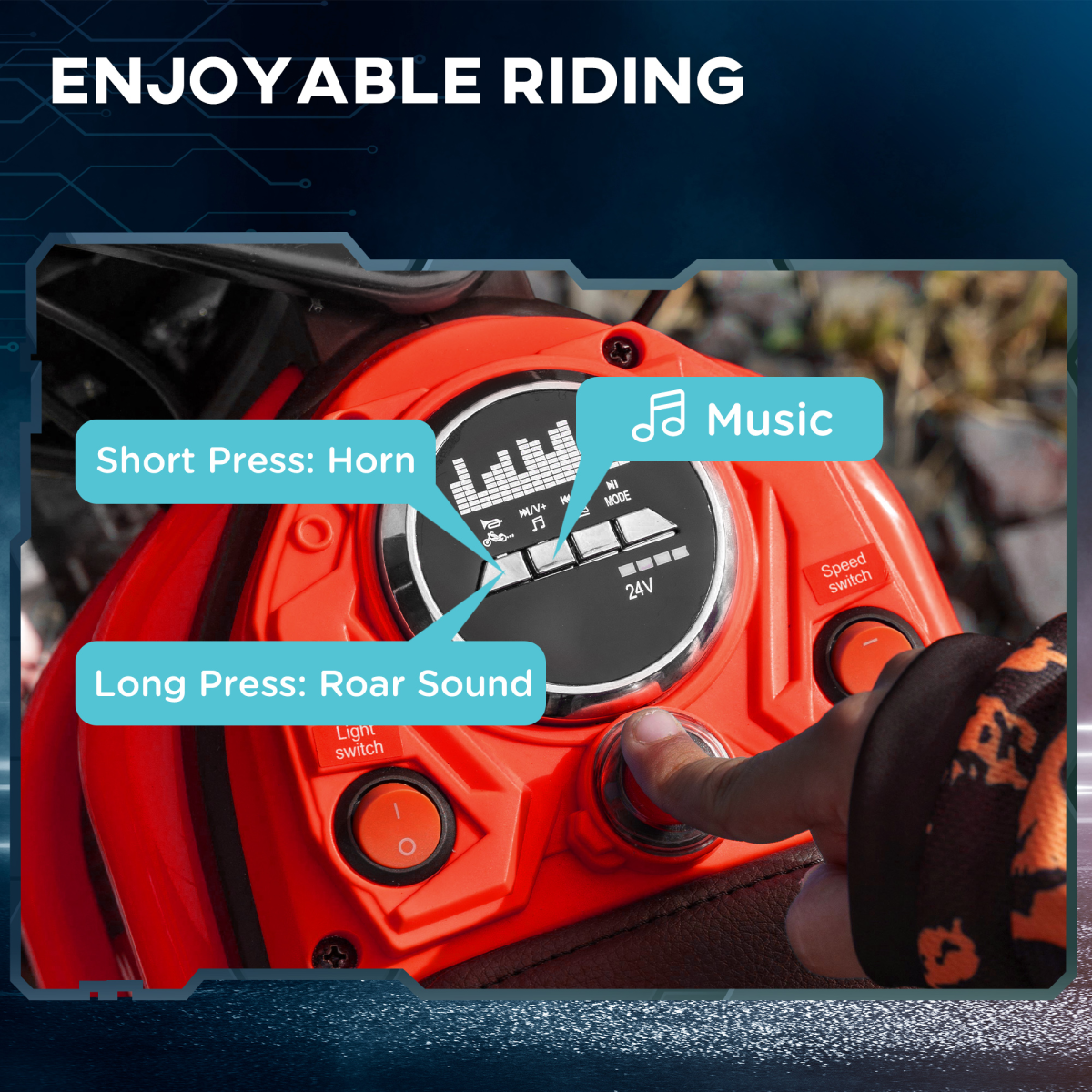 cortex-london-windsor-24v-kids-electric-motorbike-red