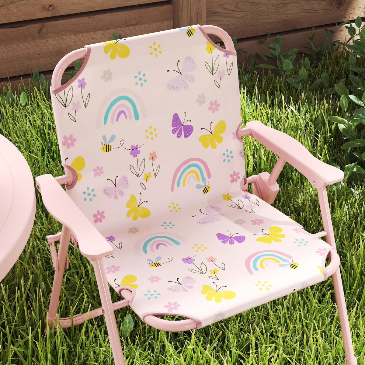 cortex-london-windsor-rainbow-kids-garden-table-chair-set-with-parasol-pink