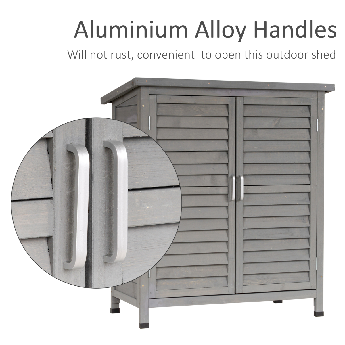 cortex-london-york-garden-shed-two-door-solid-fir-wood-grey