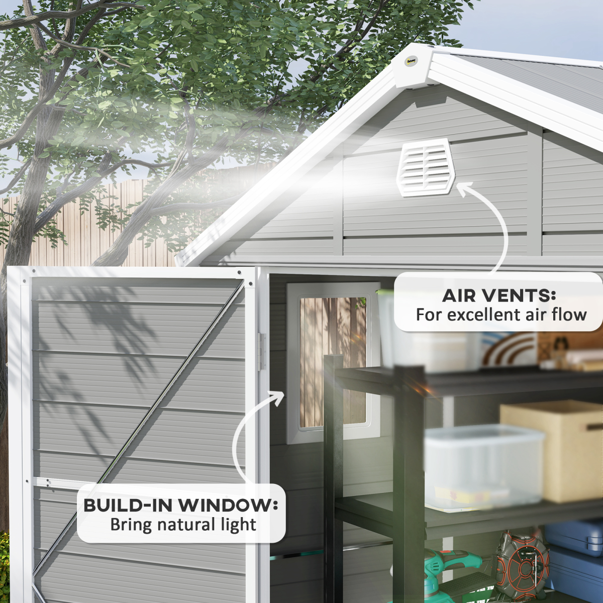 cortex-london-windsor-light-grey-8-x-6ft-garden-storage-shed