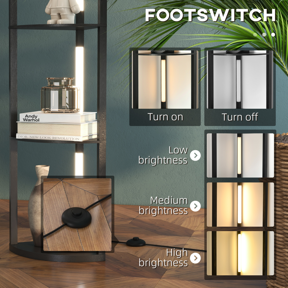 cortex-london-york-corner-floor-lamp-three-shelves-dimmable-3000k-warm-white-led-light