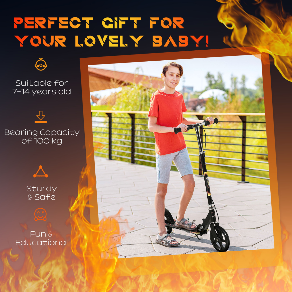 cortex-london-windsor-kids-foldable-scooter-adjustable-height-big-wheels