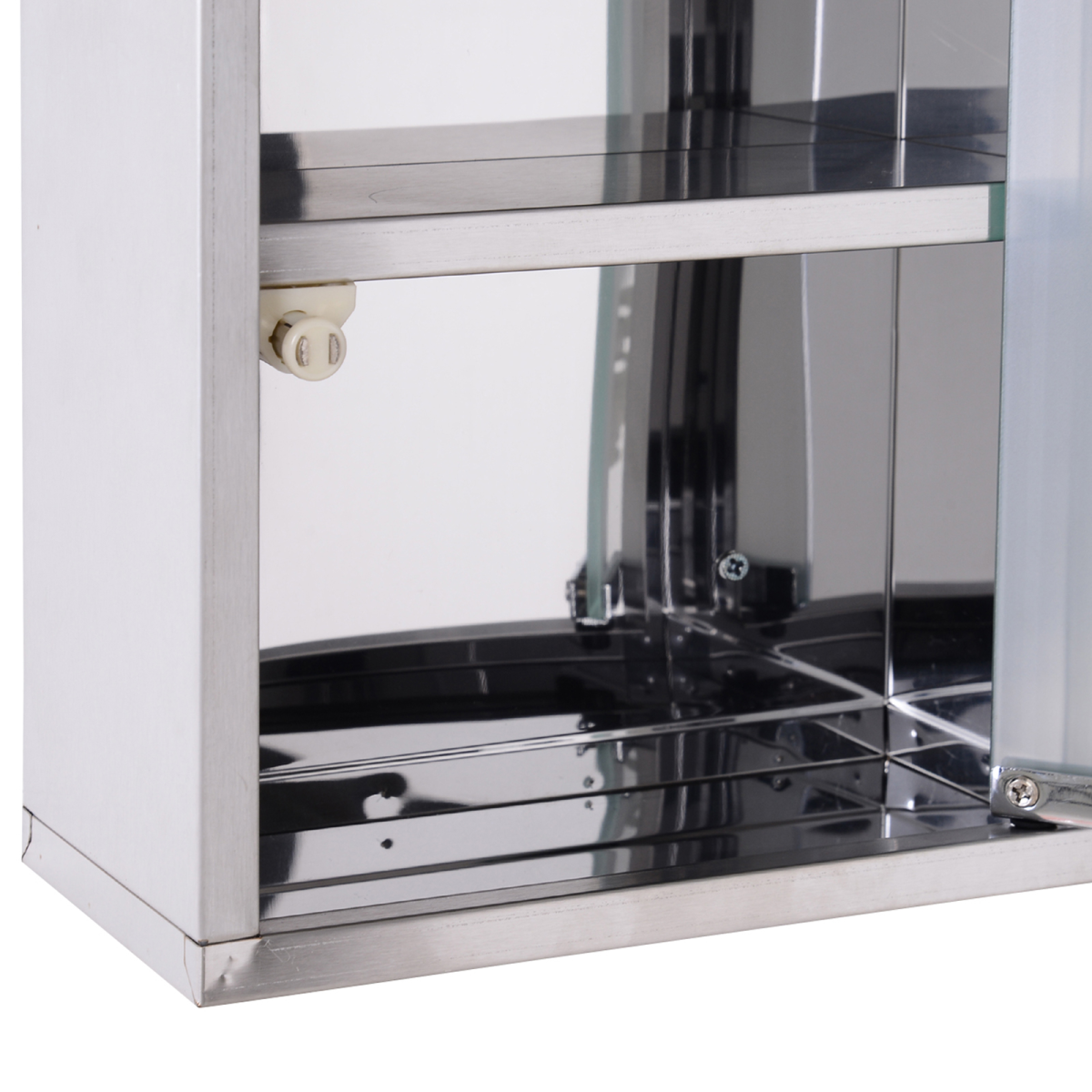 cortex-london-windsor-wall-mounted-medicine-cabinet-silver-stainless-steel