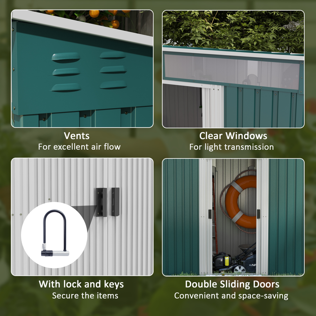 cortex-london-windsor-green-metal-garden-tool-shed-lockable