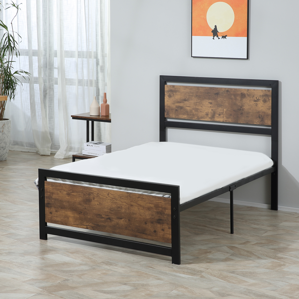 cortex-london-york-single-metal-bed-frame-with-headboard-and-footboard