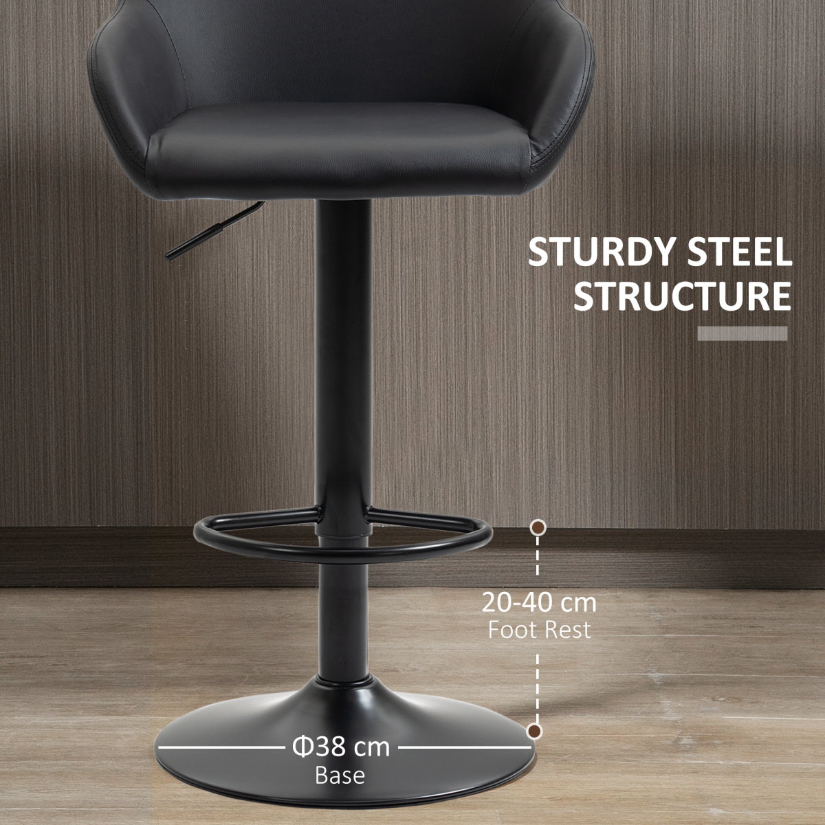 cortex-london-windsor-black-pu-leather-swivel-barstools-set-of-2