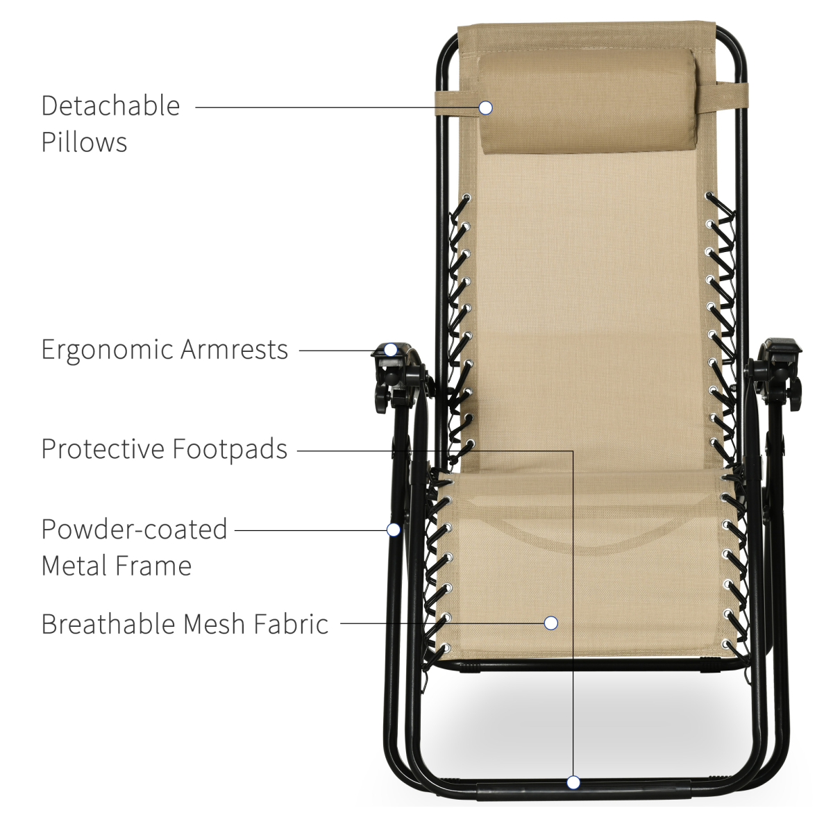 cortex-london-windsor-3pc-zero-gravity-garden-lounger-table-set-beige-outsunny