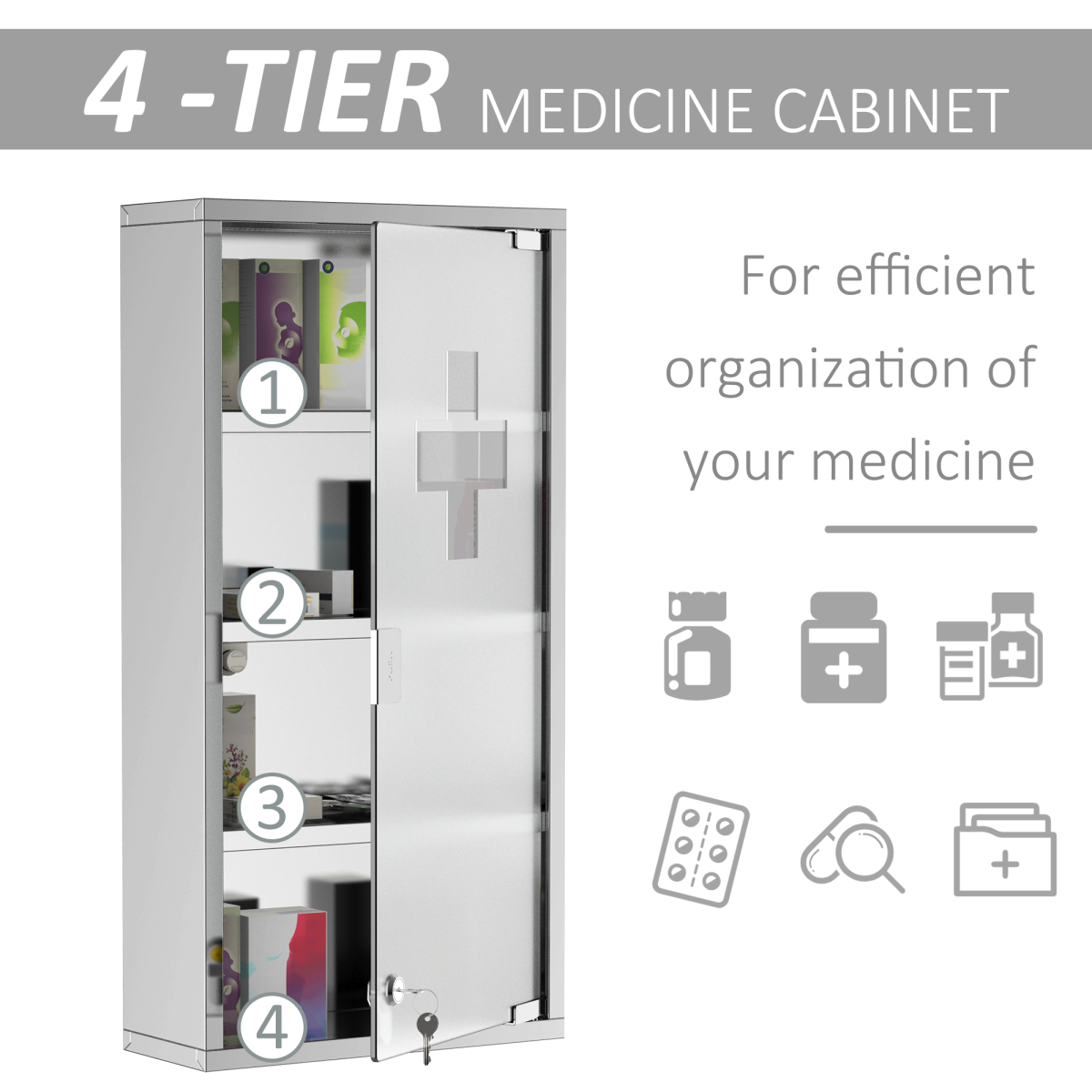cortex-london-york-stainless-steel-locking-medicine-cabinet