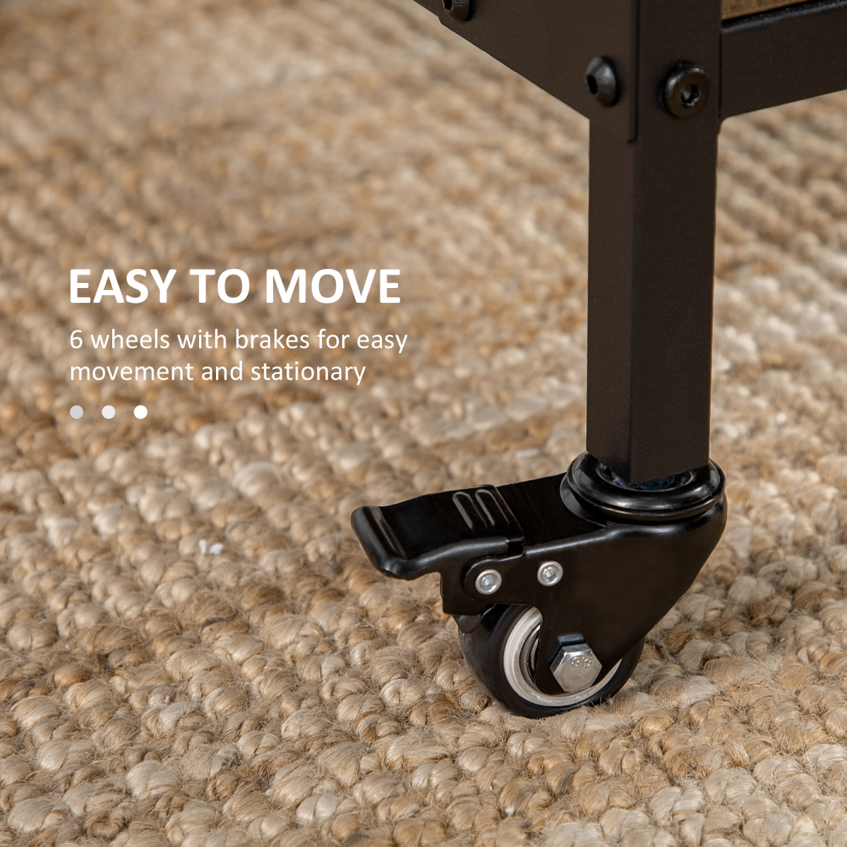 cortex-london-york-folding-kitchen-dining-table-six-wheels-storage-shelf