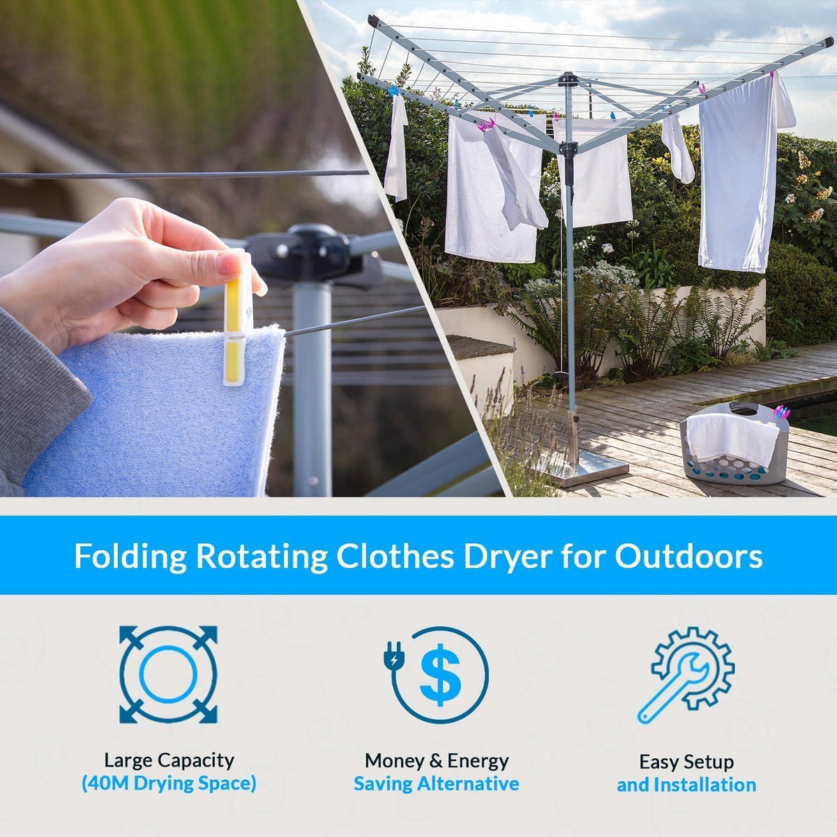 cortex-london-windsor-60m-rotary-washing-line-airer-metal-spike-cover