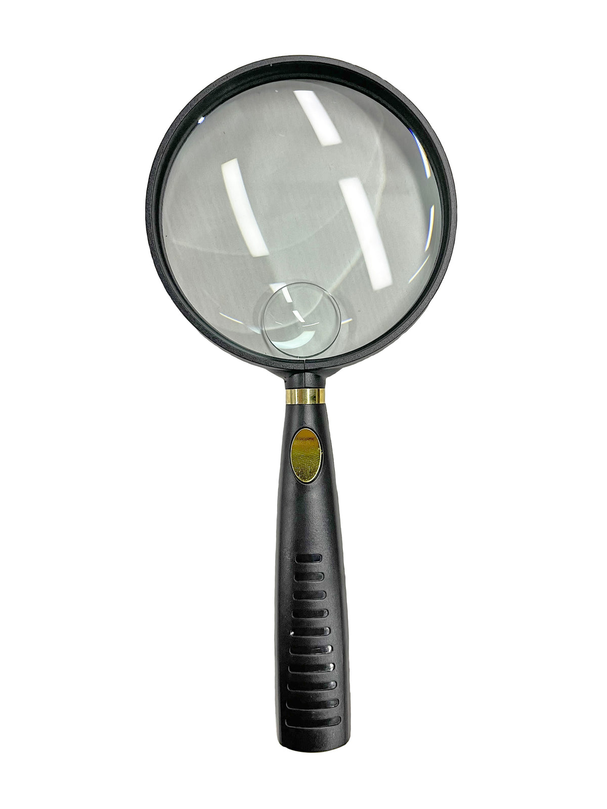 Glass Handheld x5 & x10 Magnifier
