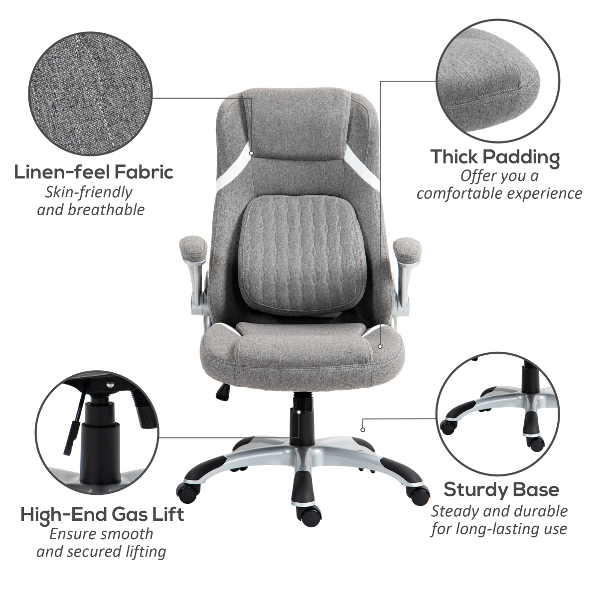 cortex-london-westminster-grey-linen-look-office-chair-adjustable-height