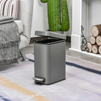 cortex-london-york-5l-steel-step-trash-can-quiet-close-lid-grey