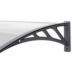 Door Canopy Awning Outdoor Window Rain Shelter Cover Clear