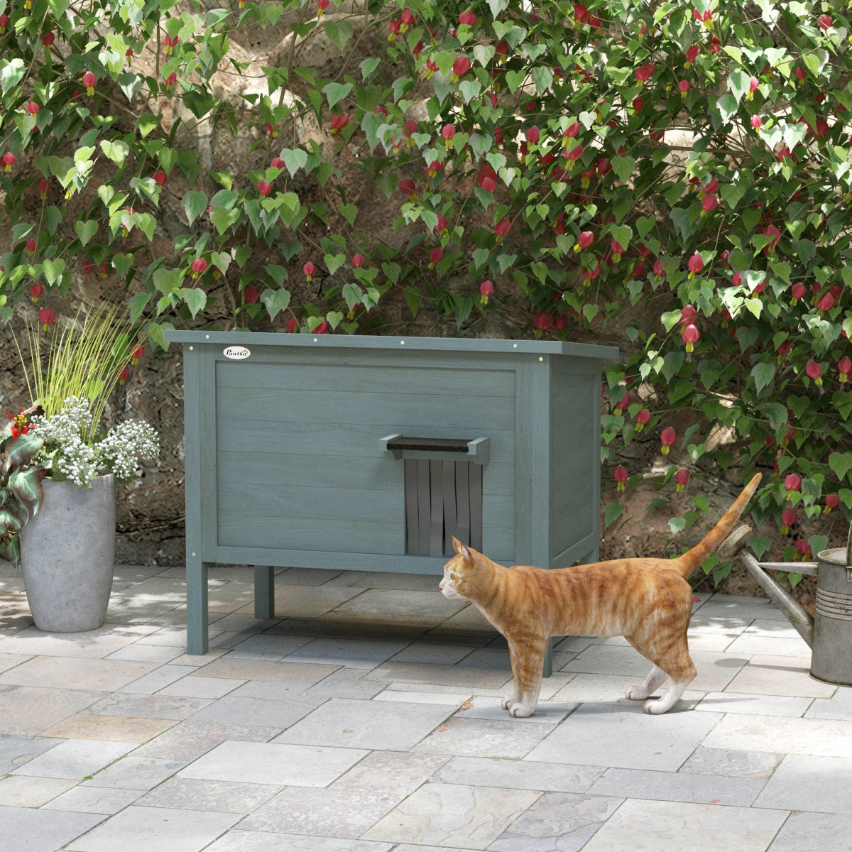 cortex-london-windsor-insulated-outdoor-feral-cat-house-charcoal-grey