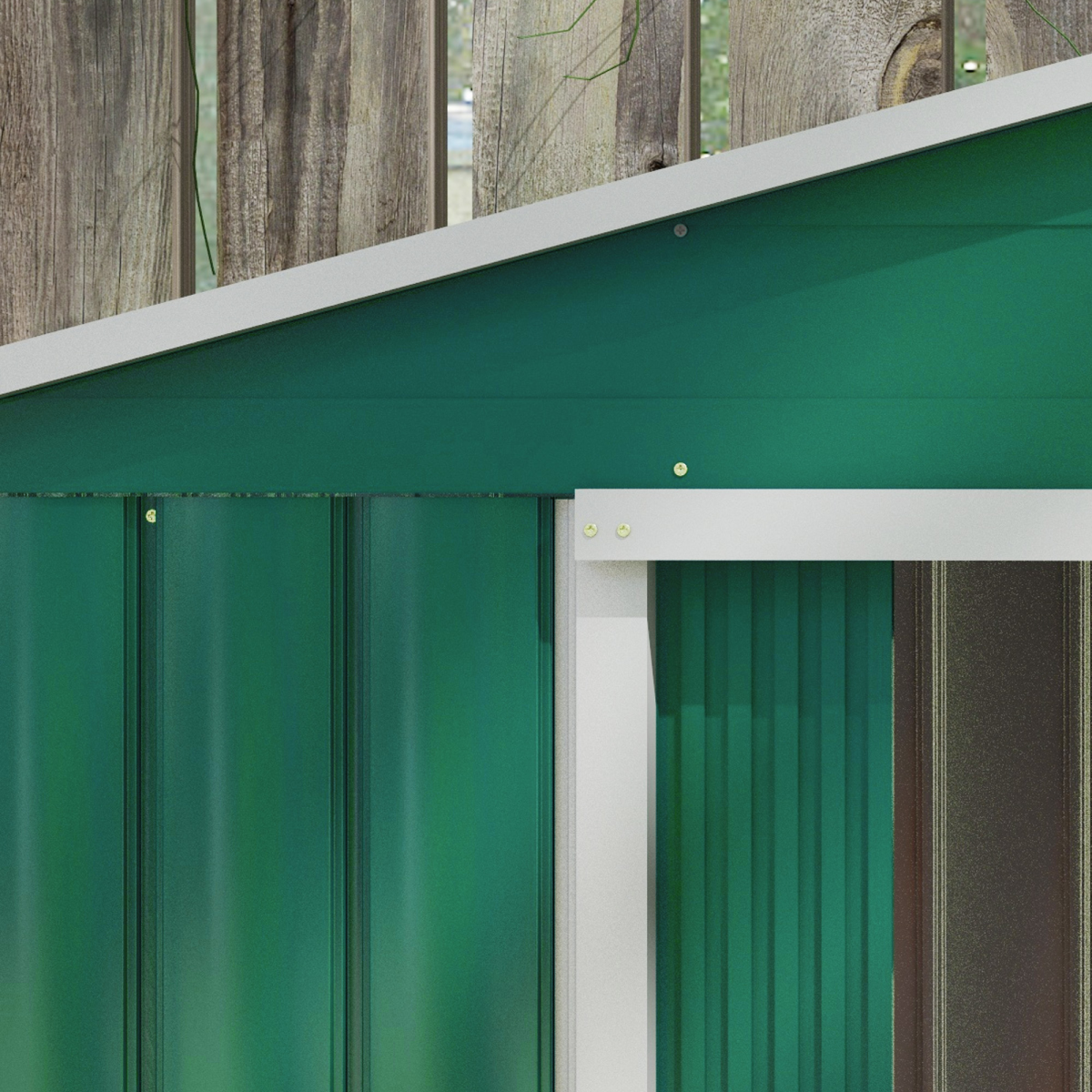 cortex-london-windsor-green-galvanised-steel-garden-storage-shed
