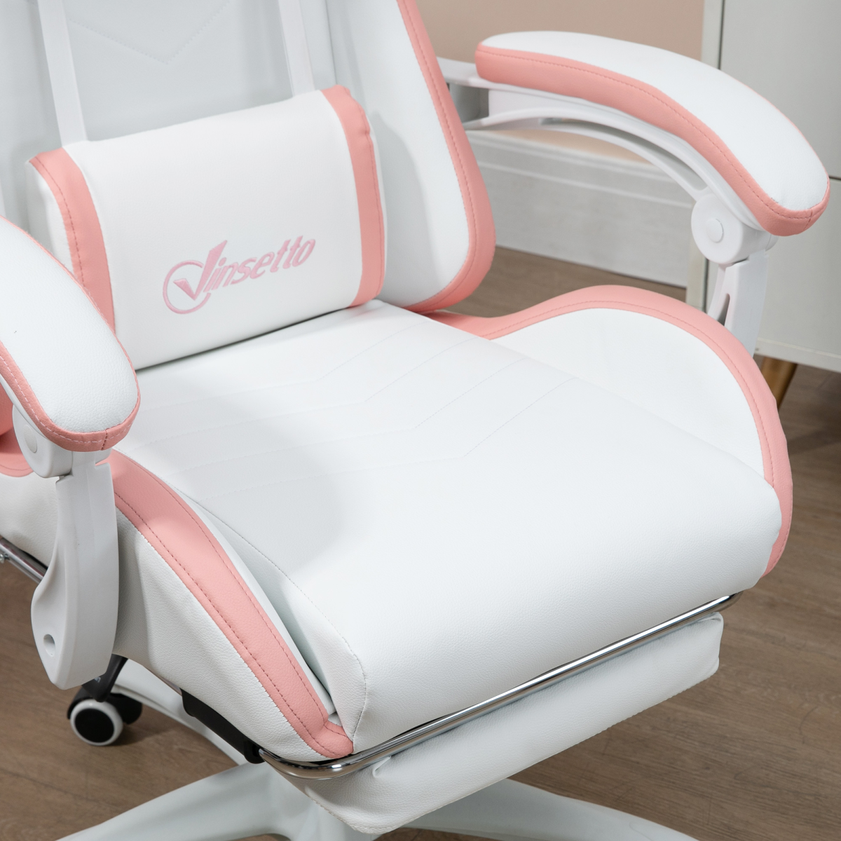 cortex-london-windsor-pink-racing-style-gaming-chair-footrest
