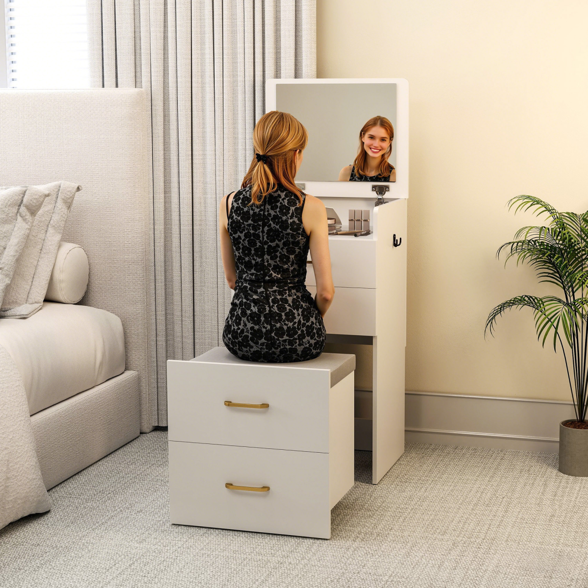 cortex-london-windsor-white-dressing-table-vanity-desk-mirror-cushioned-stool