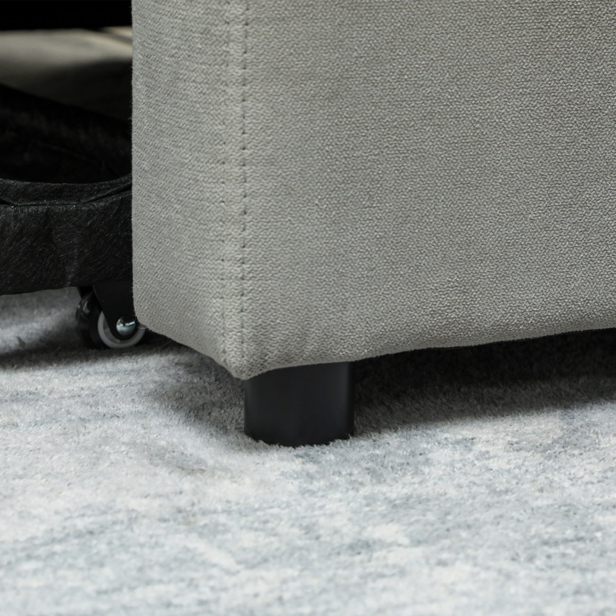 cortex-london-windsor-velvet-two-seater-sofa-bed-grey