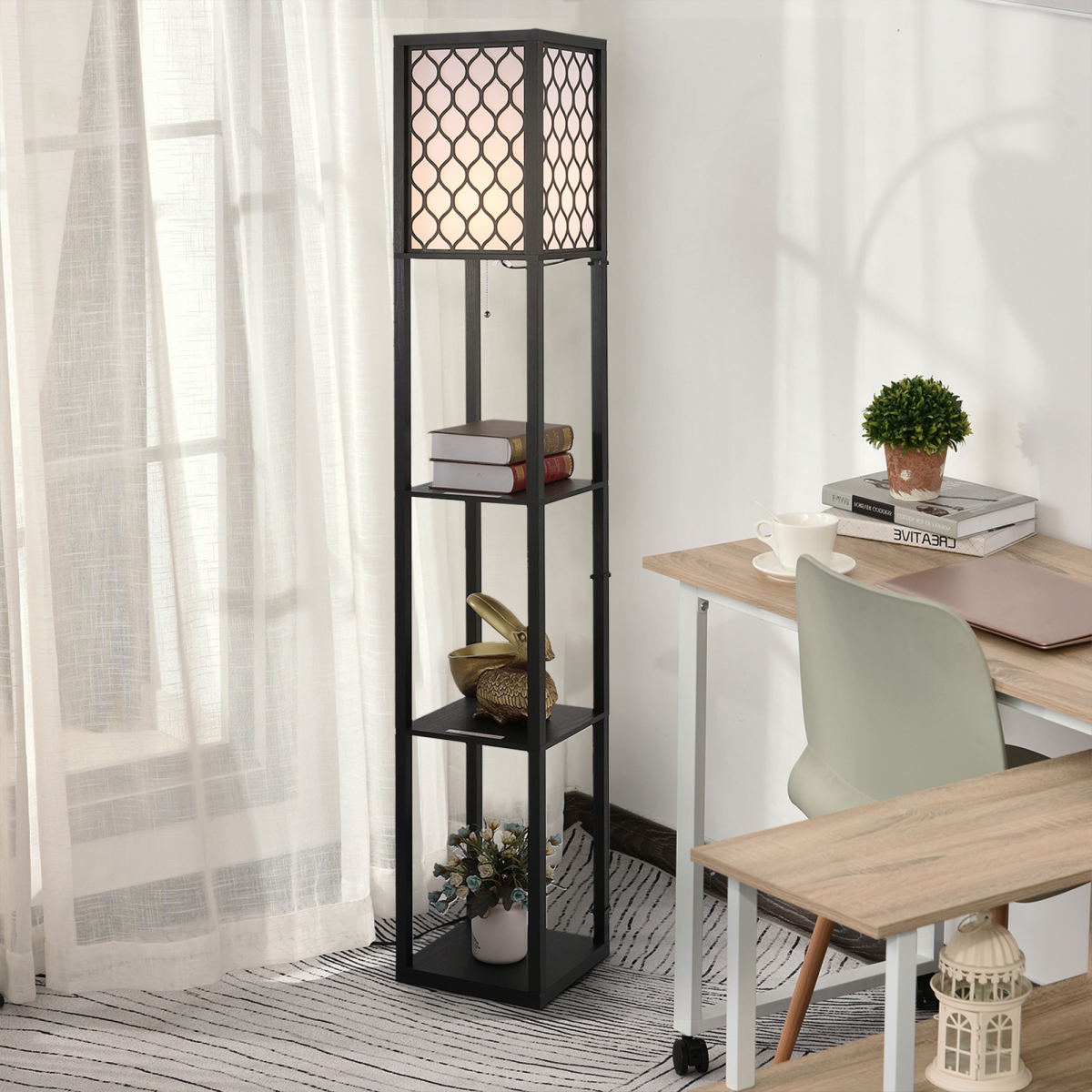 cortex-london-windsor-black-white-shelf-floor-lamp-open-shelves