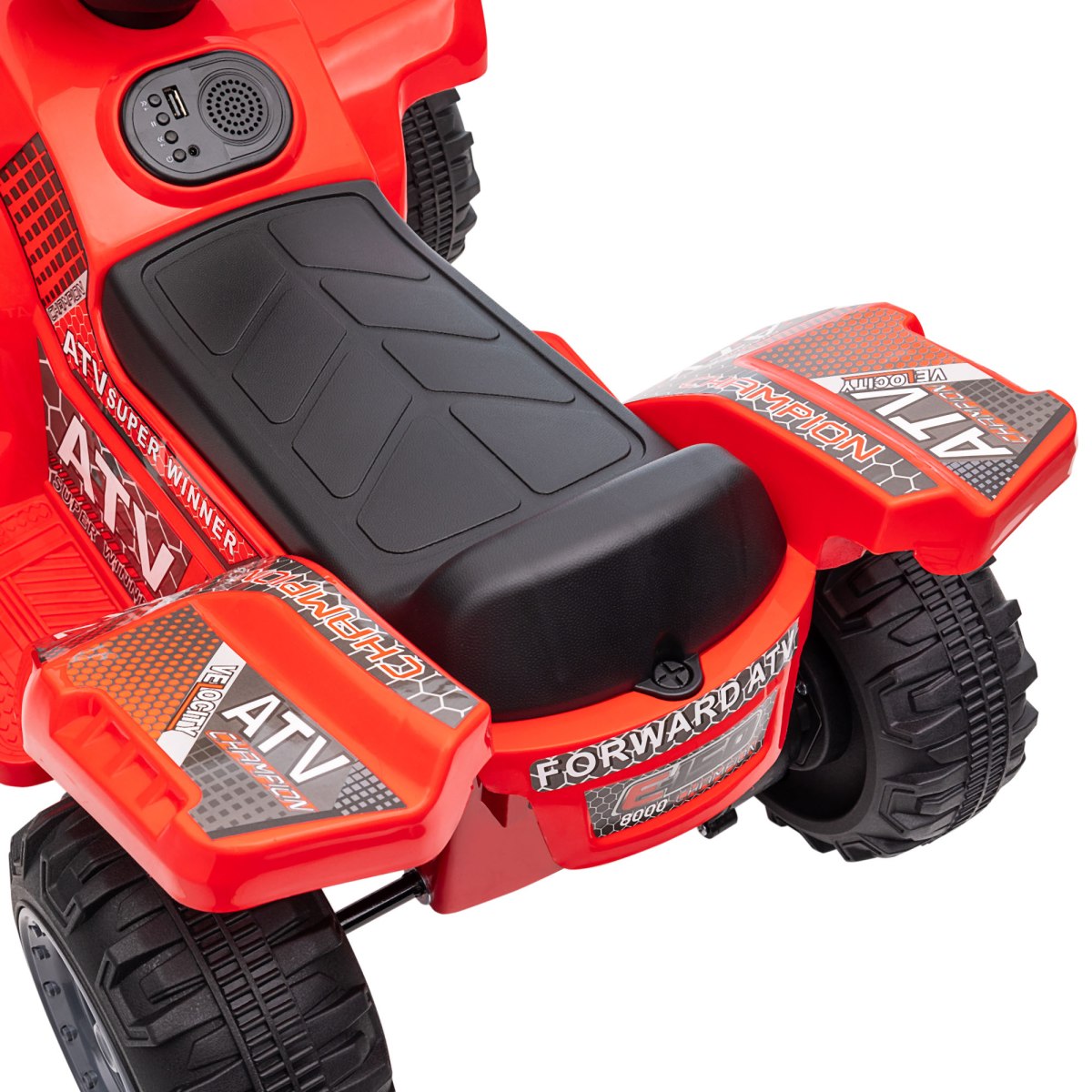 cortex-london-windsor-red-6v-kids-electric-ride-on-quad-bike-atv