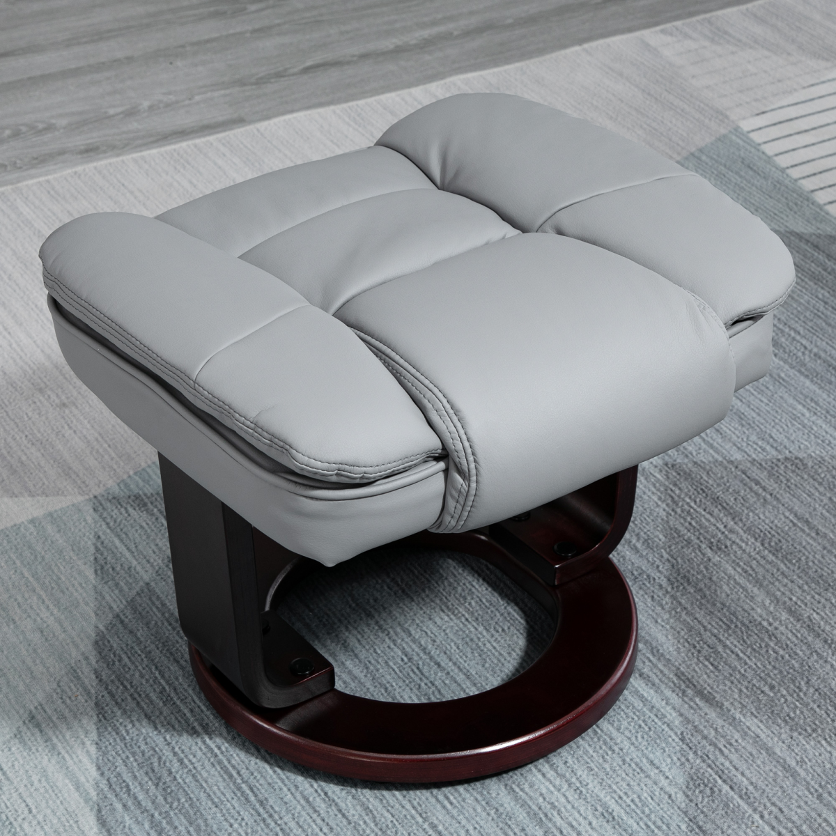 cortex-london-york-grey-swivel-manual-recliner-footrest-set-wood-base