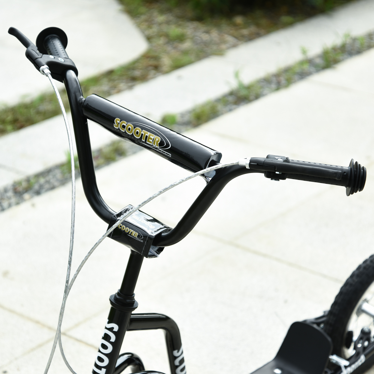 cortex-london-windsor-kids-kick-scooter-adjustable-handlebar-black