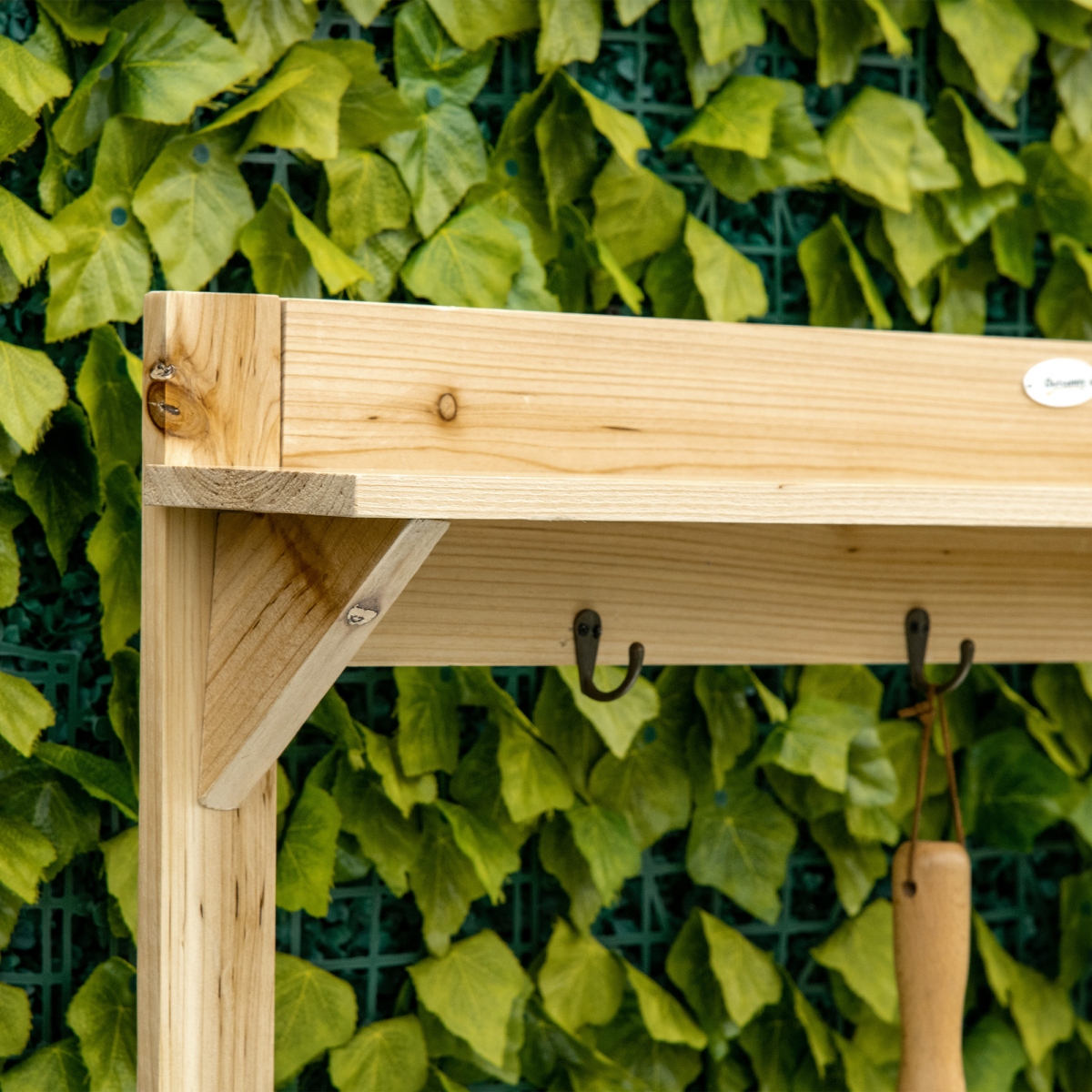 cortex-london-kensington-garden-potting-bench-galvanized-tabletop-storage-shelves