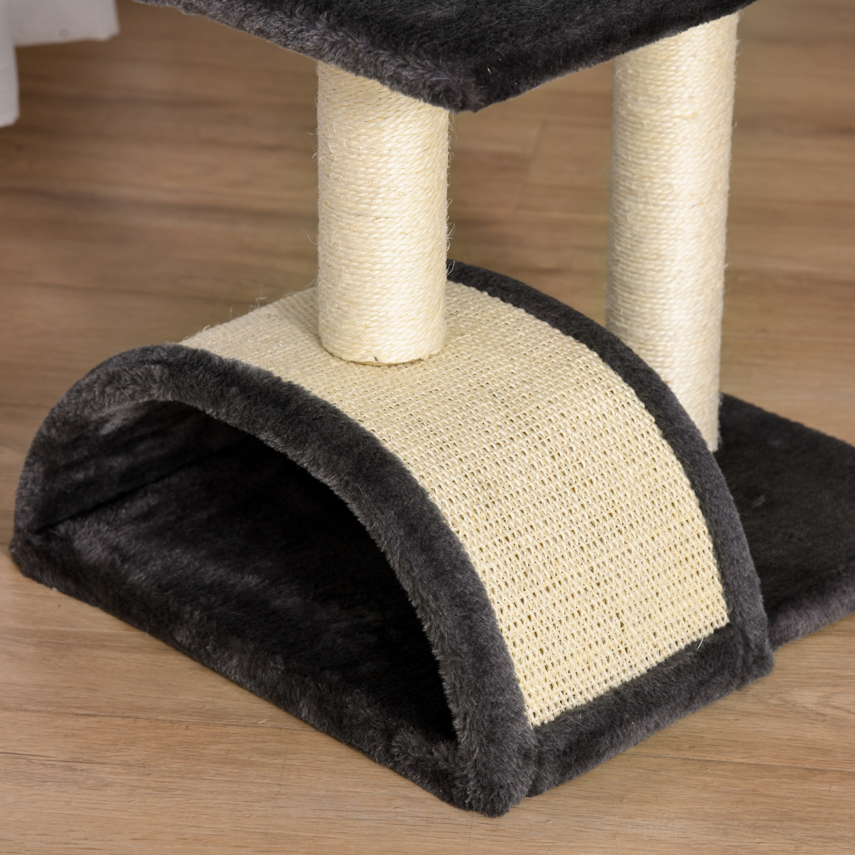 cortex-london-york-pawhut-grey-cat-tree-activity-centre-sisal-arc-hanging-ball