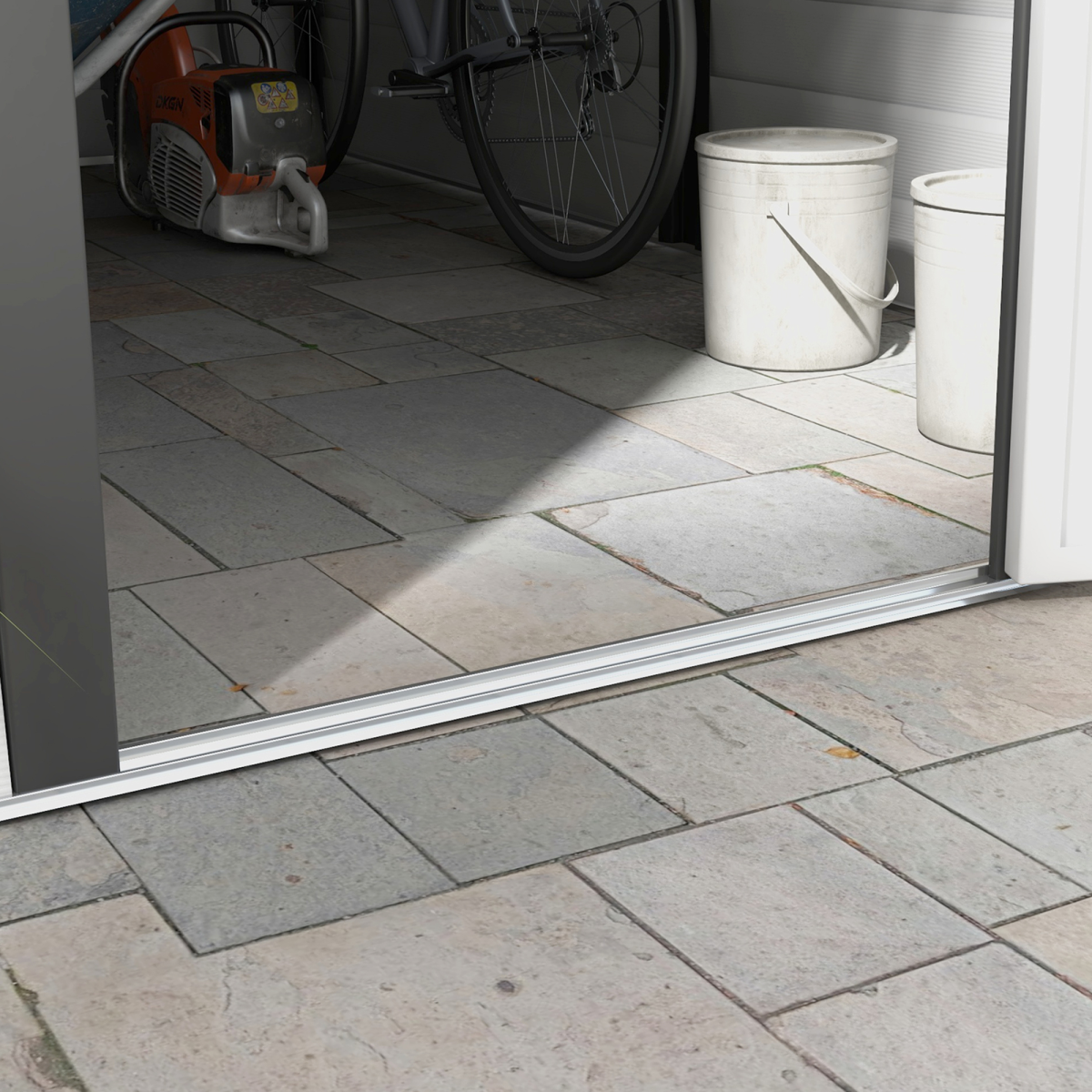 cortex-london-windsor-9x6-galvanised-steel-garden-shed-white-dark-grey