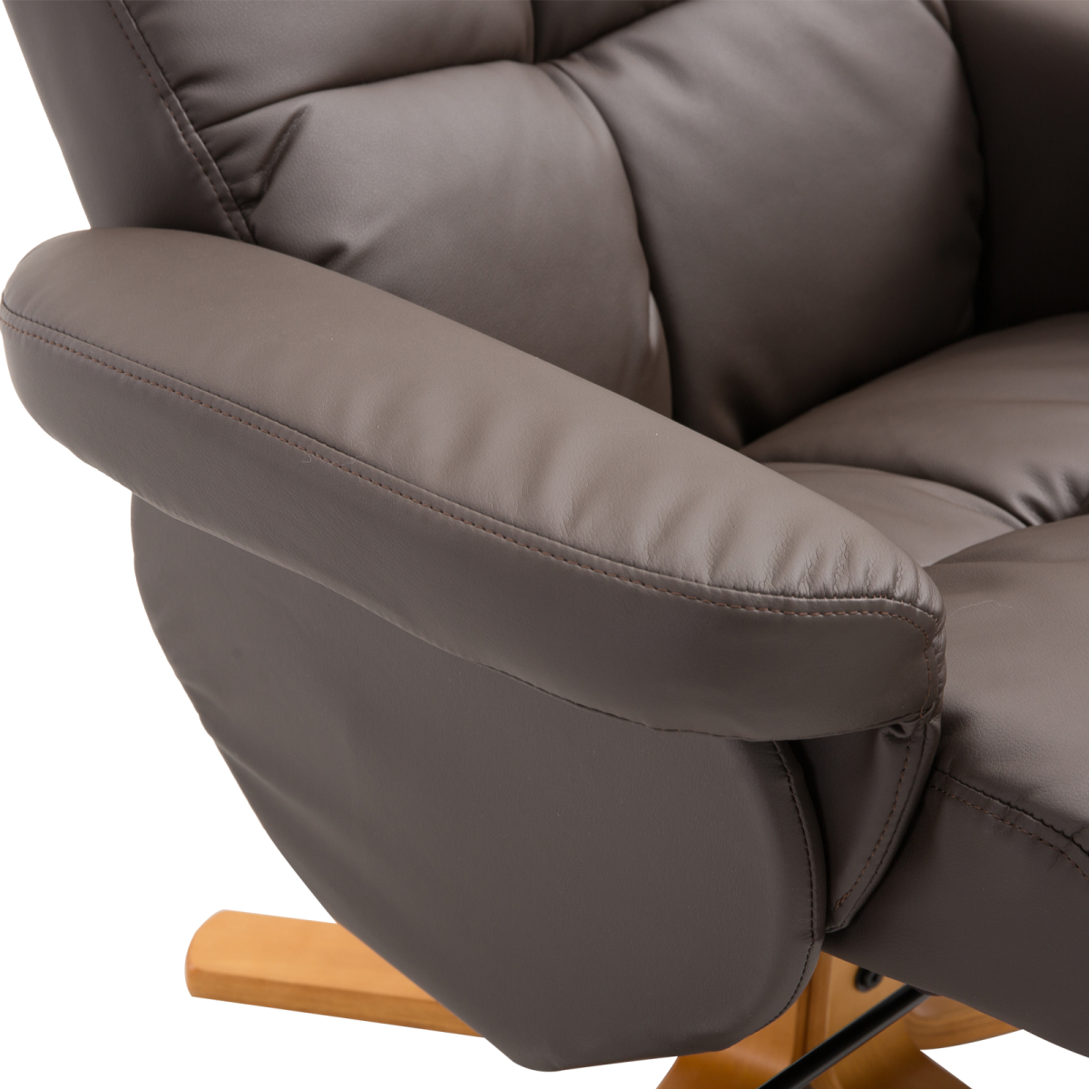 cortex-london-windsor-brown-faux-leather-recliner-chair-ottoman