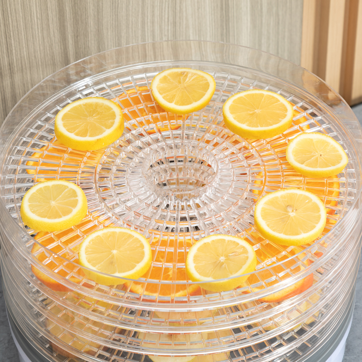cortex-london-windsor-five-tier-stainless-steel-food-dehydrator-245w