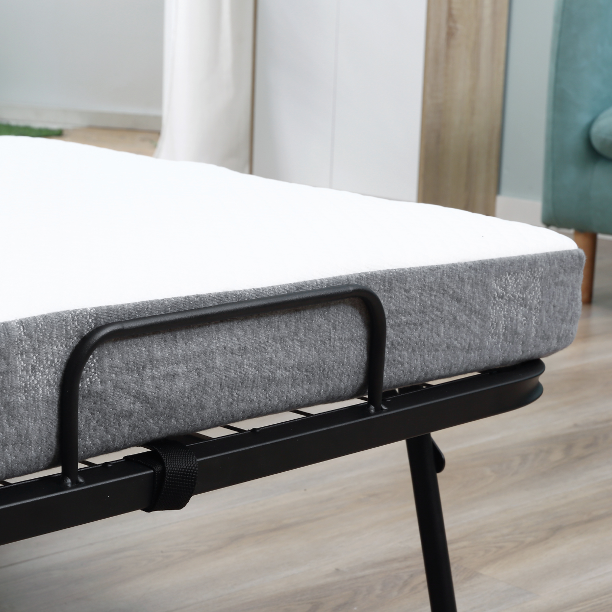 cortex-london-windsor-folding-guest-bed-10cm-mattress-metal-frame