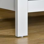 Modern Chest of Drawers, 5 Drawer Storage Cabinet White