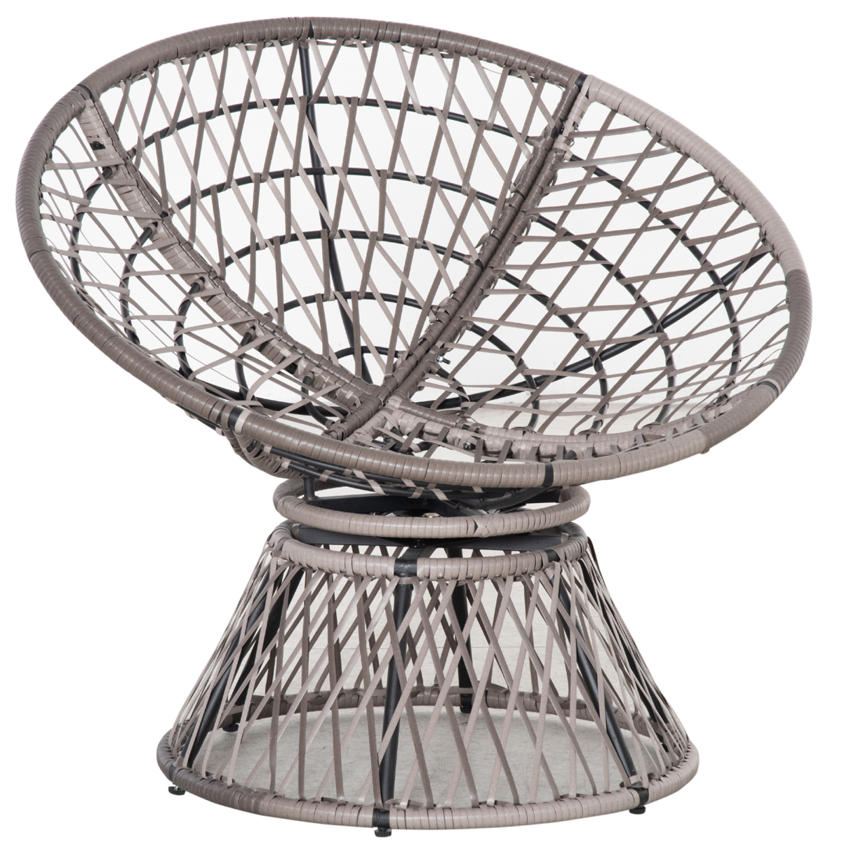 cortex-london-windsor-swivel-rattan-papasan-moon-chair-grey-outsunny