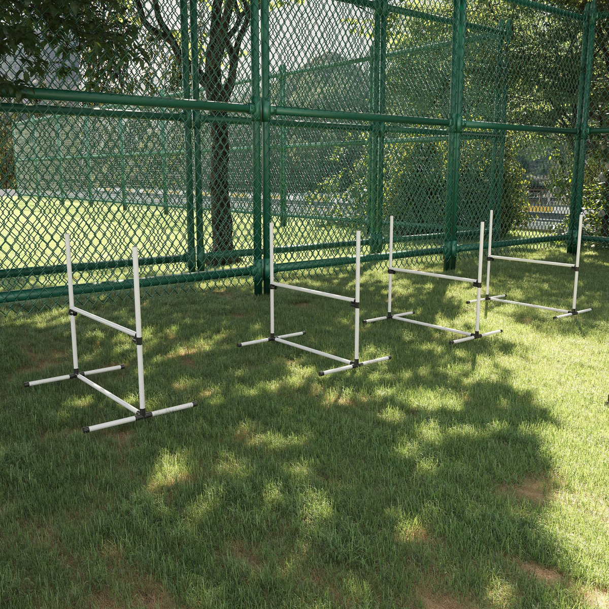 cortex-london-windsor-canine-agility-jump-training-set-portable-adjustable