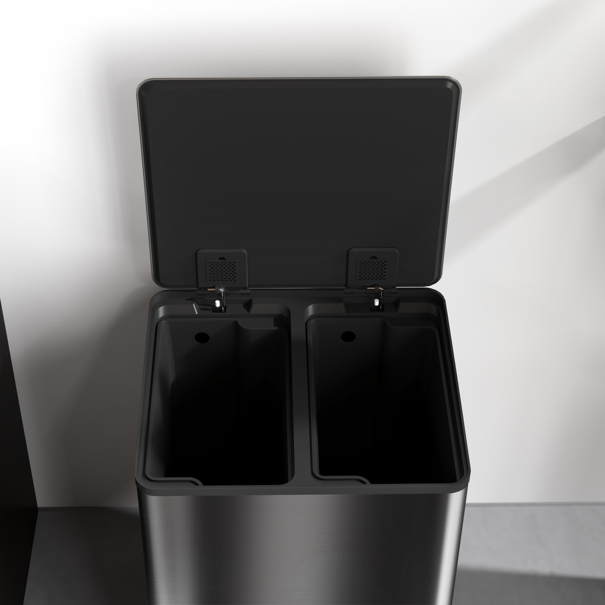 cortex-london-westminster-2-x-30l-dual-pedal-bin-black-stainless-steel
