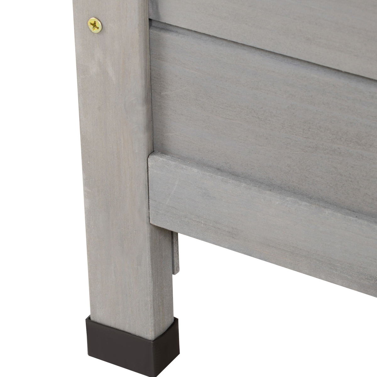 cortex-london-york-garden-shed-two-door-solid-fir-wood-grey