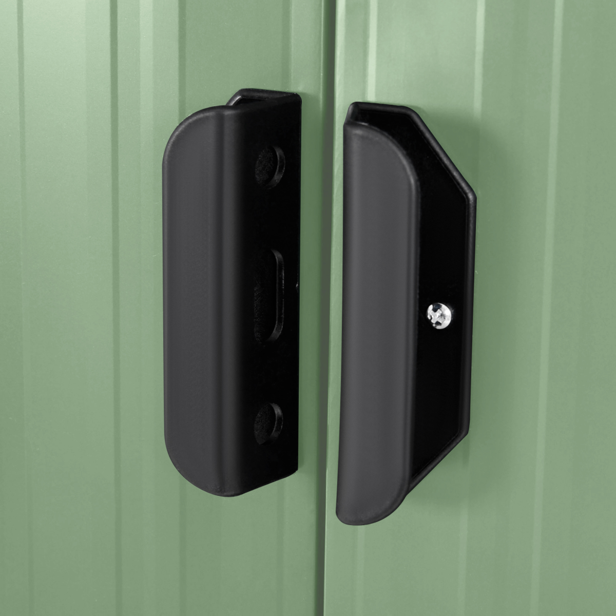 cortex-london-windsor-green-metal-garden-storage-shed